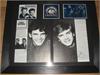 Collage signed by "THE EVERLY BROTHERS" supplied by top UK autograph authenticators.23" x 19" frame
