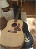 Gibson J35 acoustic signed by Rod Stewart on TV