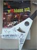 Flying V uke signed by WISHBONE ASH at the Waterfront Norwich incuding case and poster