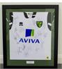 N.C.F.C. FULLY SIGNED AND FRAMED AWAY SHIRT