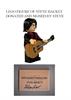 LEGO  rock figure of STEVE HACKETT with original box signed by Steve