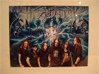 Signed Dragonforce Picture Signed Dragonforce Picture